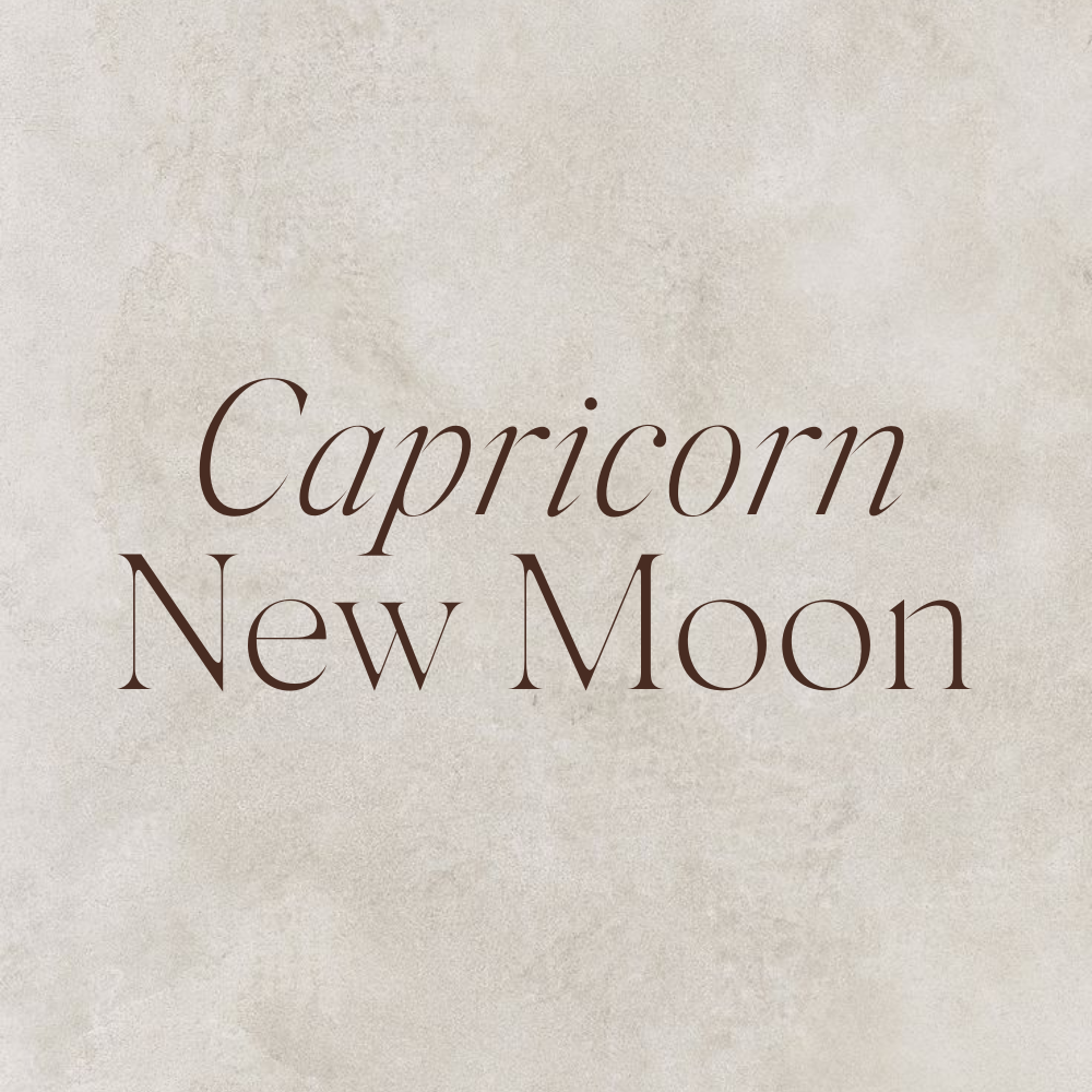 New Moon in Capricorn Journal Prompts - January 18, 2026