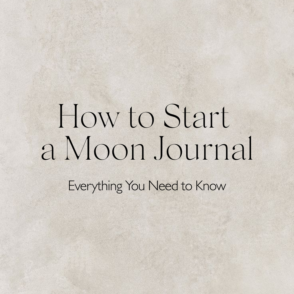 How to Start a Moon Journal: Everything You Need to Know